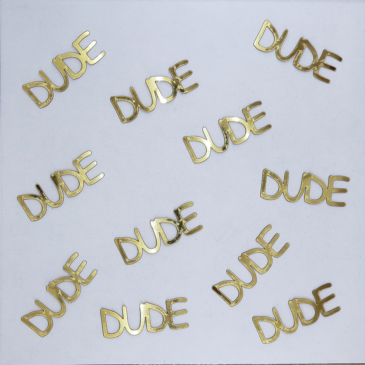 Custom-Buzz Word - DUDE