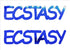 Custom-Buzz Word - ECSTASY Blue Royal