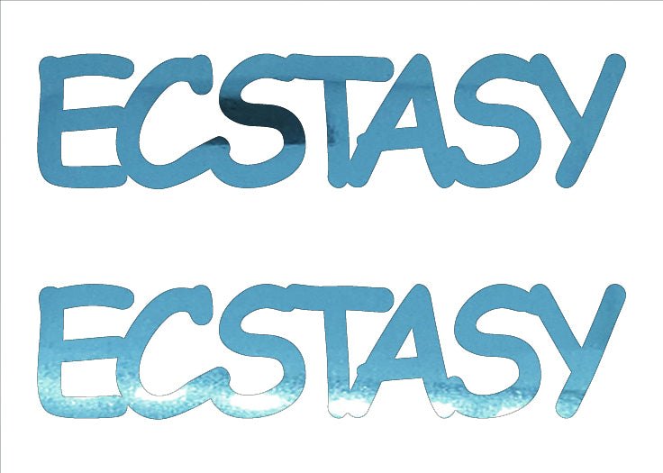 Custom-Buzz Word - ECSTASY Blue Sky