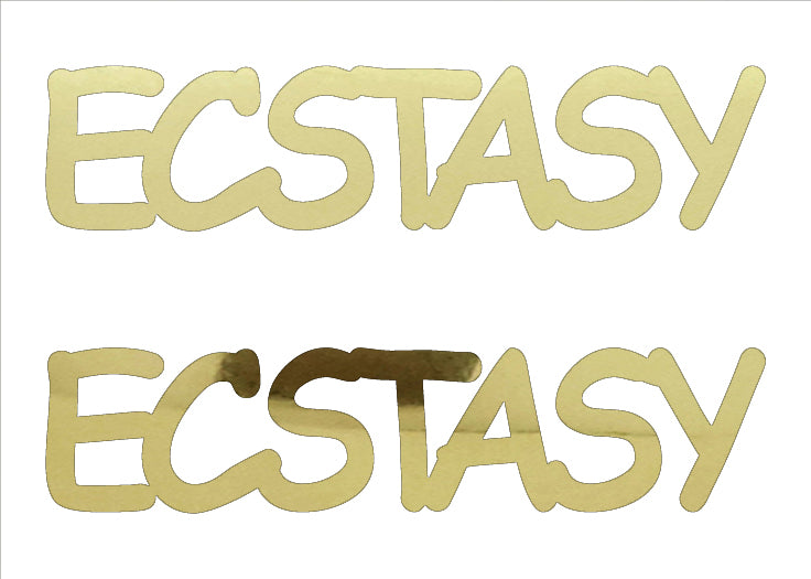 Custom-Buzz Word - ECSTASY Gold