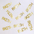 Custom-Buzz Word - FAITH Gold