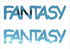 Custom-Buzz Word - FANTASY Blue Sky