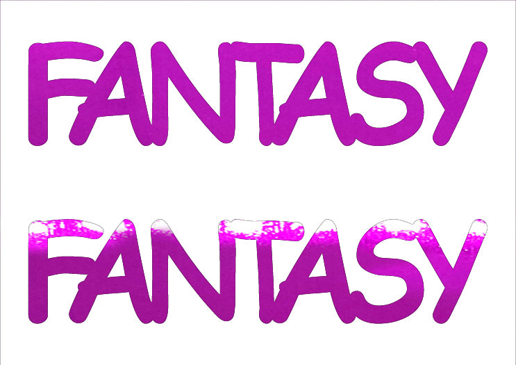 Custom-Buzz Word - FANTASY Fuchsia