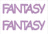 Custom-Buzz Word - FANTASY Pink