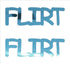 Custom-Buzz Word - FLIRT Blue Sky