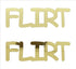 Custom-Buzz Word - FLIRT Gold