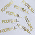 Custom-Buzz Word - FOOTBALL Gold