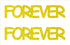 Custom-Buzz Word - FOREVER Yellow Paper