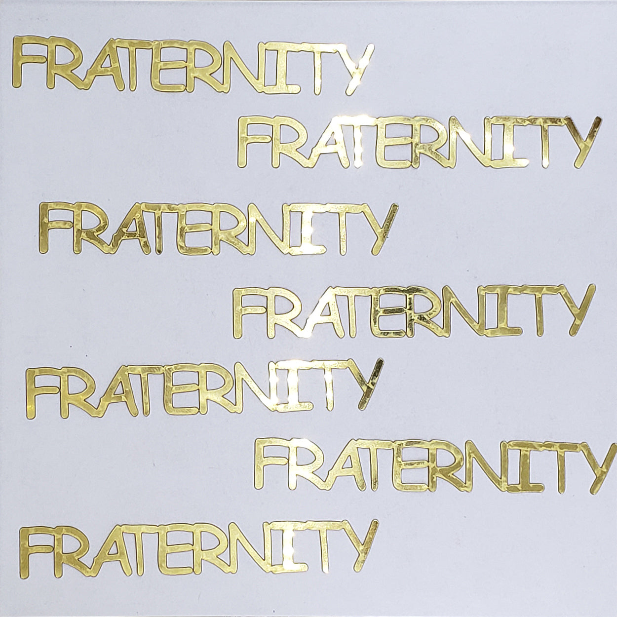 Custom-Buzz Word - FRATERNITY