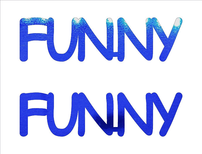 Custom-Buzz Word - FUNNY Blue Royal