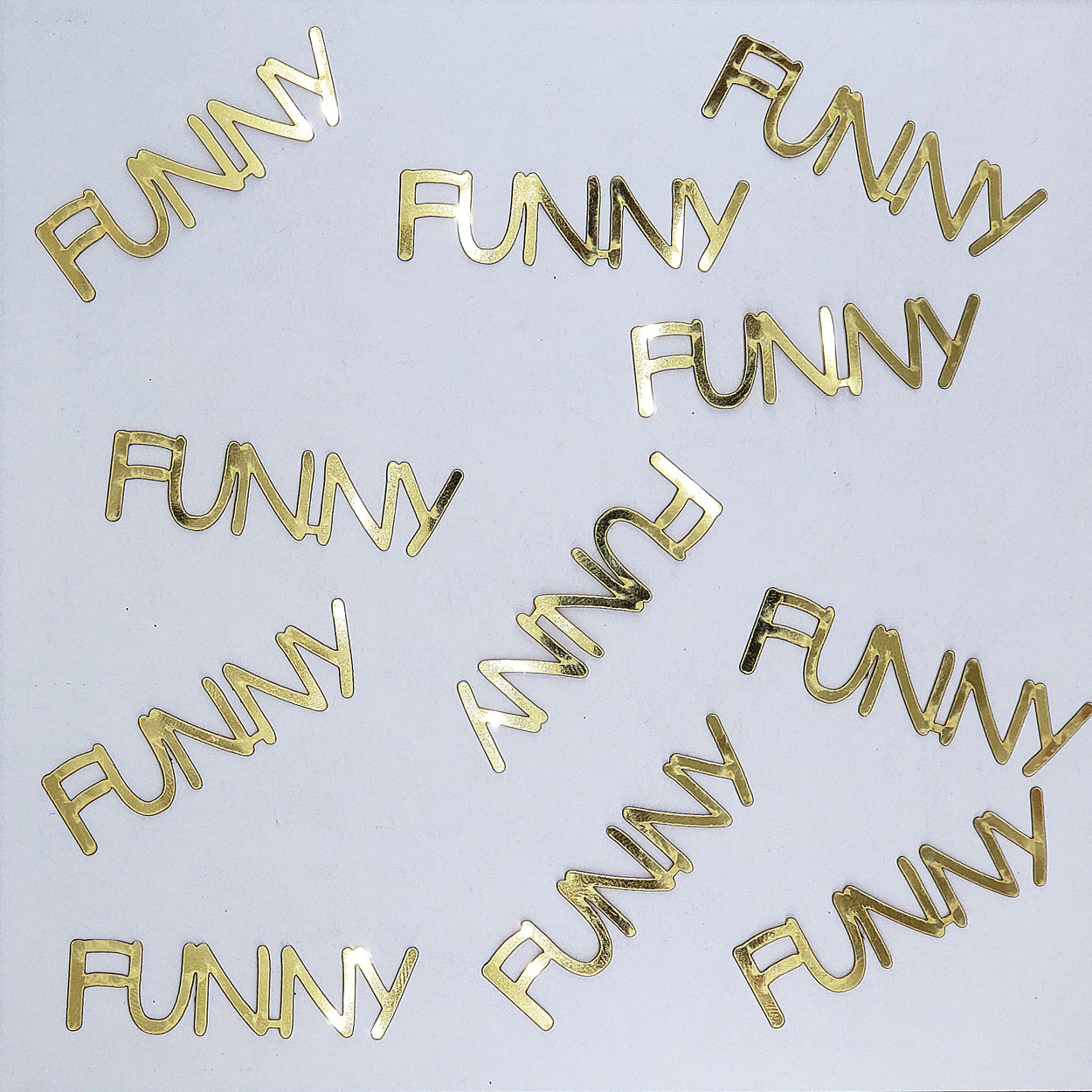 Custom-Buzz Word - FUNNY Gold