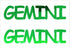 Custom-Buzz Word - GEMINI Green