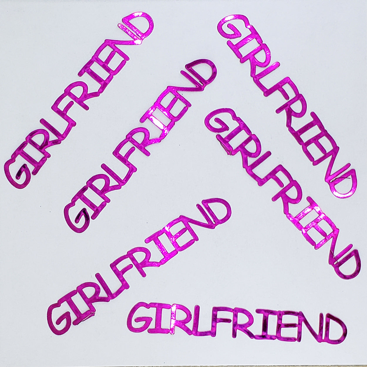 Custom-Buzz Word - GIRLFRIEND