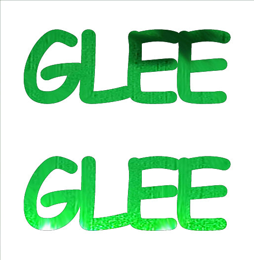 Custom-Buzz Word - GLEE Green