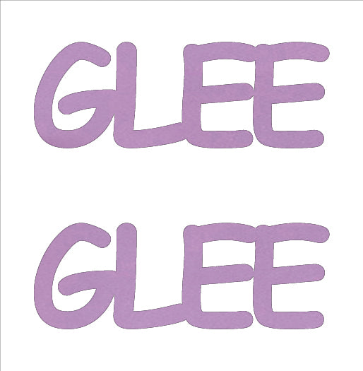 Custom-Buzz Word - GLEE Pink