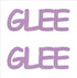 Custom-Buzz Word - GLEE Pink