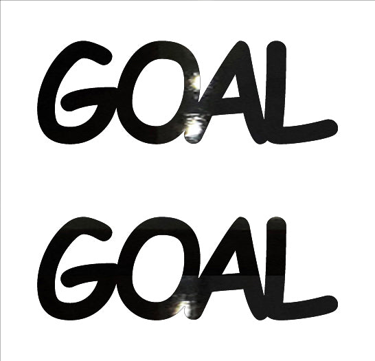 Custom-Buzz Word - GOAL Black