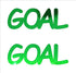 Custom-Buzz Word - GOAL Green