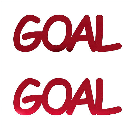 Custom-Buzz Word - GOAL Red