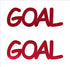 Custom-Buzz Word - GOAL Red