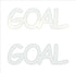 Custom-Buzz Word - GOAL White