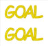 Custom-Buzz Word - GOAL Yellow Paper