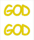 Custom-Buzz Word - GOD Yellow Paper