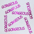 Custom-Buzz Word - GORGEOUS