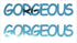 Custom-Buzz Word - GORGEOUS Blue Sky