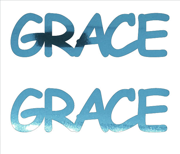 Custom-Buzz Word - GRACE Blue Sky