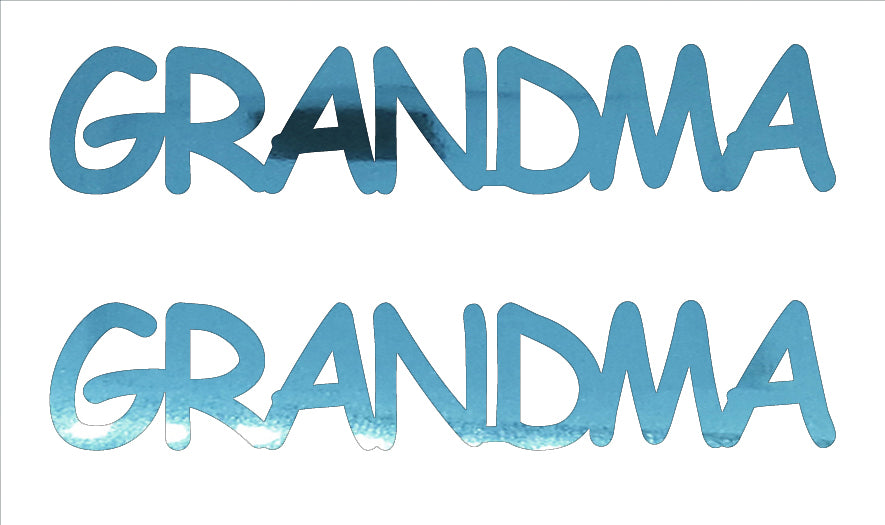 Custom-Buzz Word - GRANDMA Blue Sky