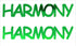 Custom-Buzz Word - HARMONY Green