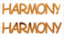 Custom-Buzz Word - HARMONY Orange