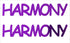 Custom-Buzz Word - HARMONY Purple