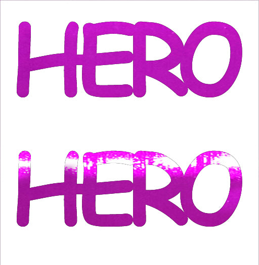 Custom-Buzz Word - HERO Fuchsia