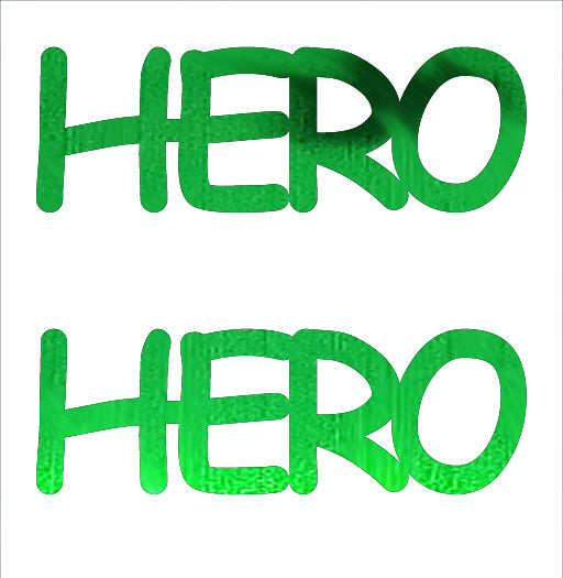 Custom-Buzz Word - HERO Green