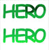 Custom-Buzz Word - HERO Green