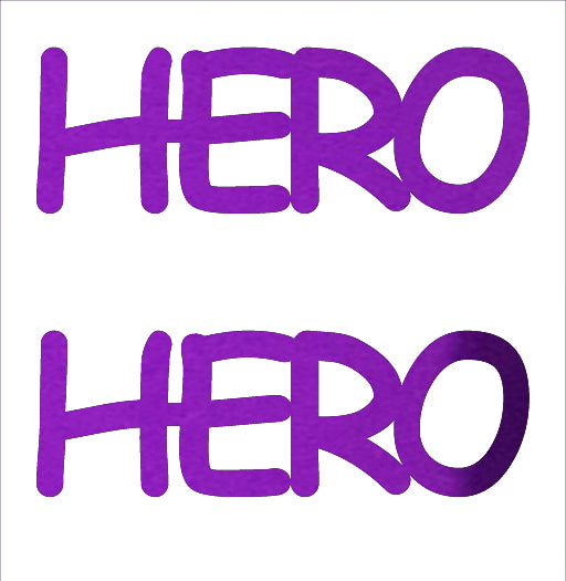 Custom-Buzz Word - HERO Purple