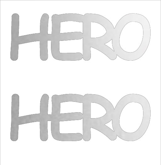 Custom-Buzz Word - HERO Silver