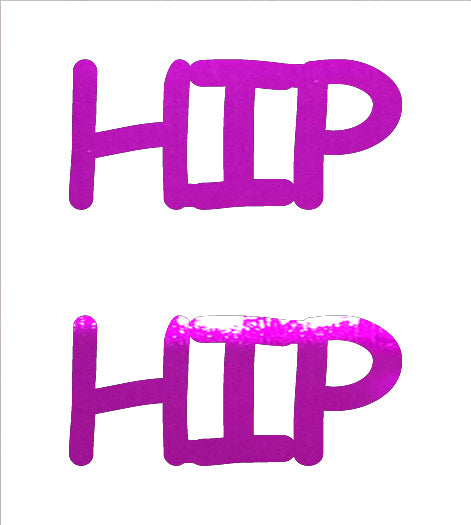 Custom-Buzz Word - HIP Fuchsia