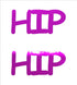 Custom-Buzz Word - HIP Fuchsia