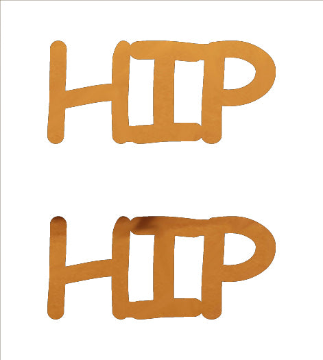 Custom-Buzz Word - HIP Orange