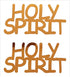 Custom-Buzz Word - HOLY SPIRIT Orange