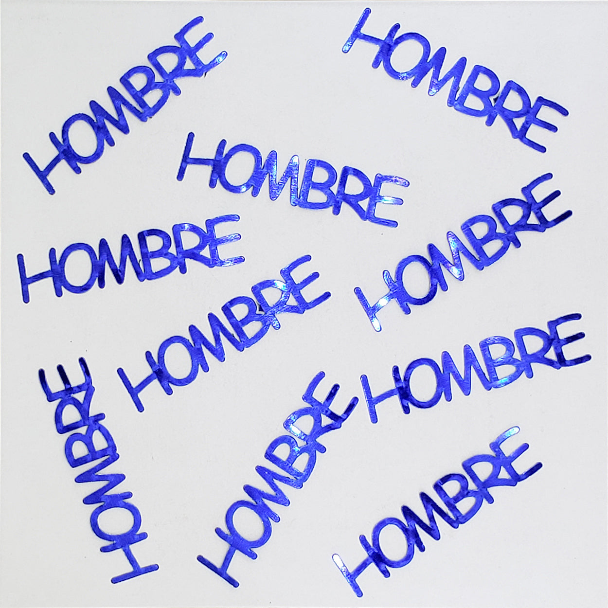 Custom-Buzz Word - HOMBRE Blue Royal