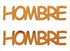 Custom-Buzz Word - HOMBRE Orange