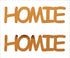 Custom-Buzz Word - HOMIE Orange