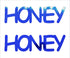 Custom-Buzz Word - HONEY Blue Royal