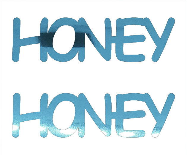 Custom-Buzz Word - HONEY Blue Sky