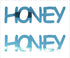 Custom-Buzz Word - HONEY Blue Sky