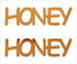 Custom-Buzz Word - HONEY Orange